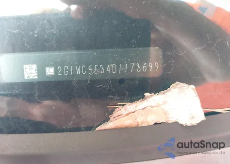 2013 Chevrolet Impala Ltz z USA, uszkodzony, nr VIN 2G1WC5E34D1173699